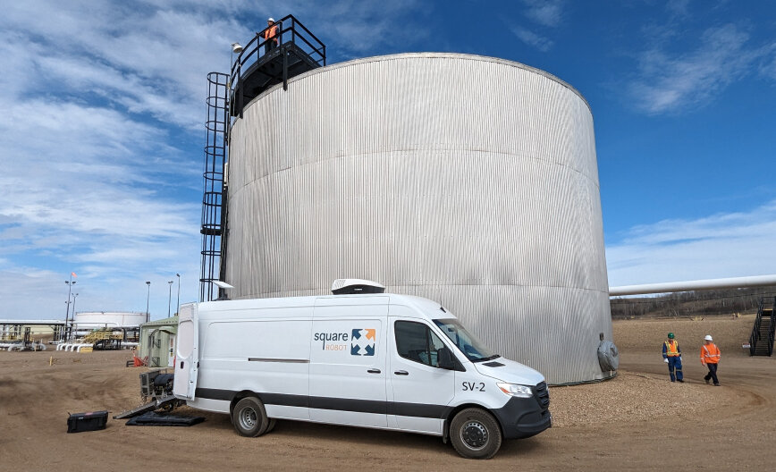 Robotic Tank Inspections UK: Square Robot & Sutro Group Partnership